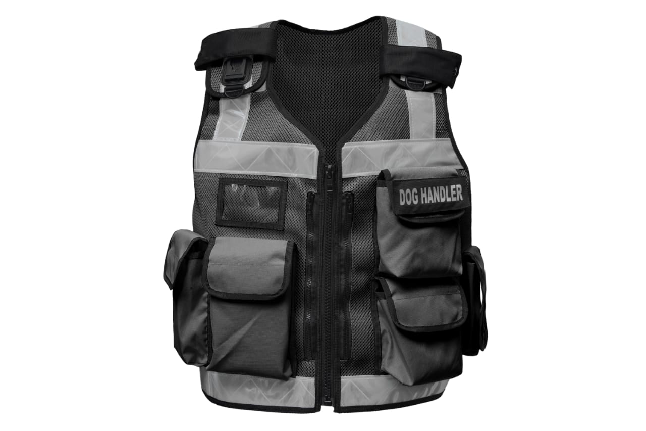 Multifunctional vest,security, dog squad, management, security guard Vest Black